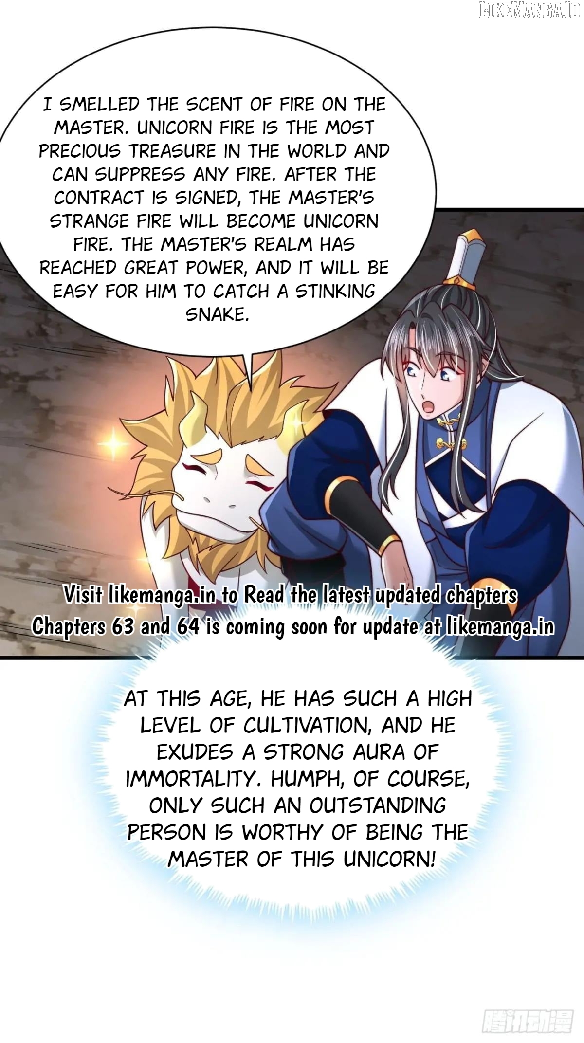 After Confessing To The Beautiful Ancestor, Am I Invincible? Chapter 62 - page 1